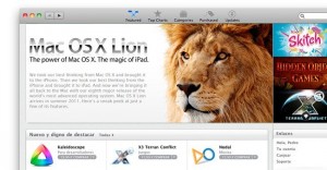OSX Lion en la Mac AppStore